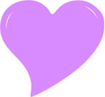 herz violett